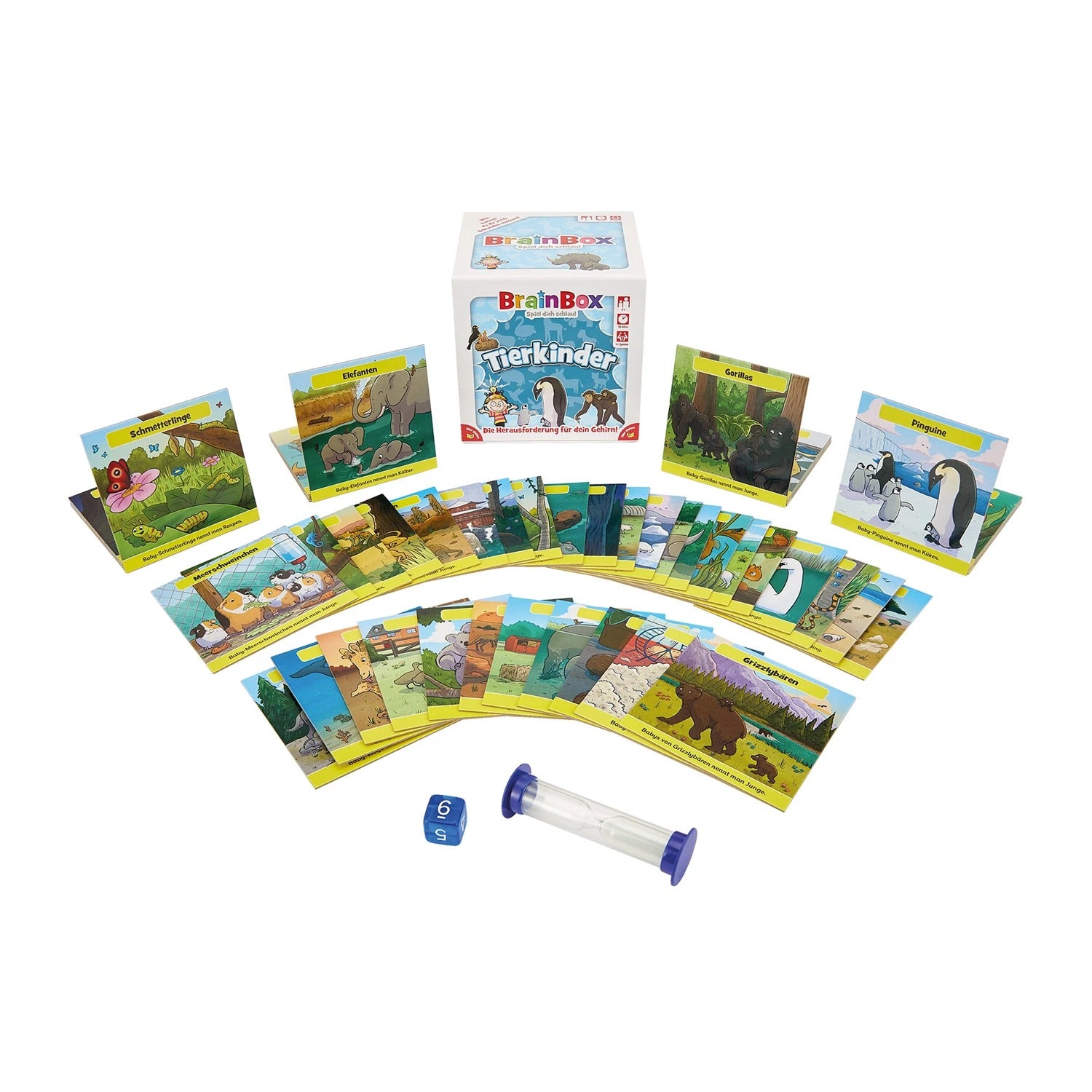 BrainBox - Lernspiel: Tierkinder