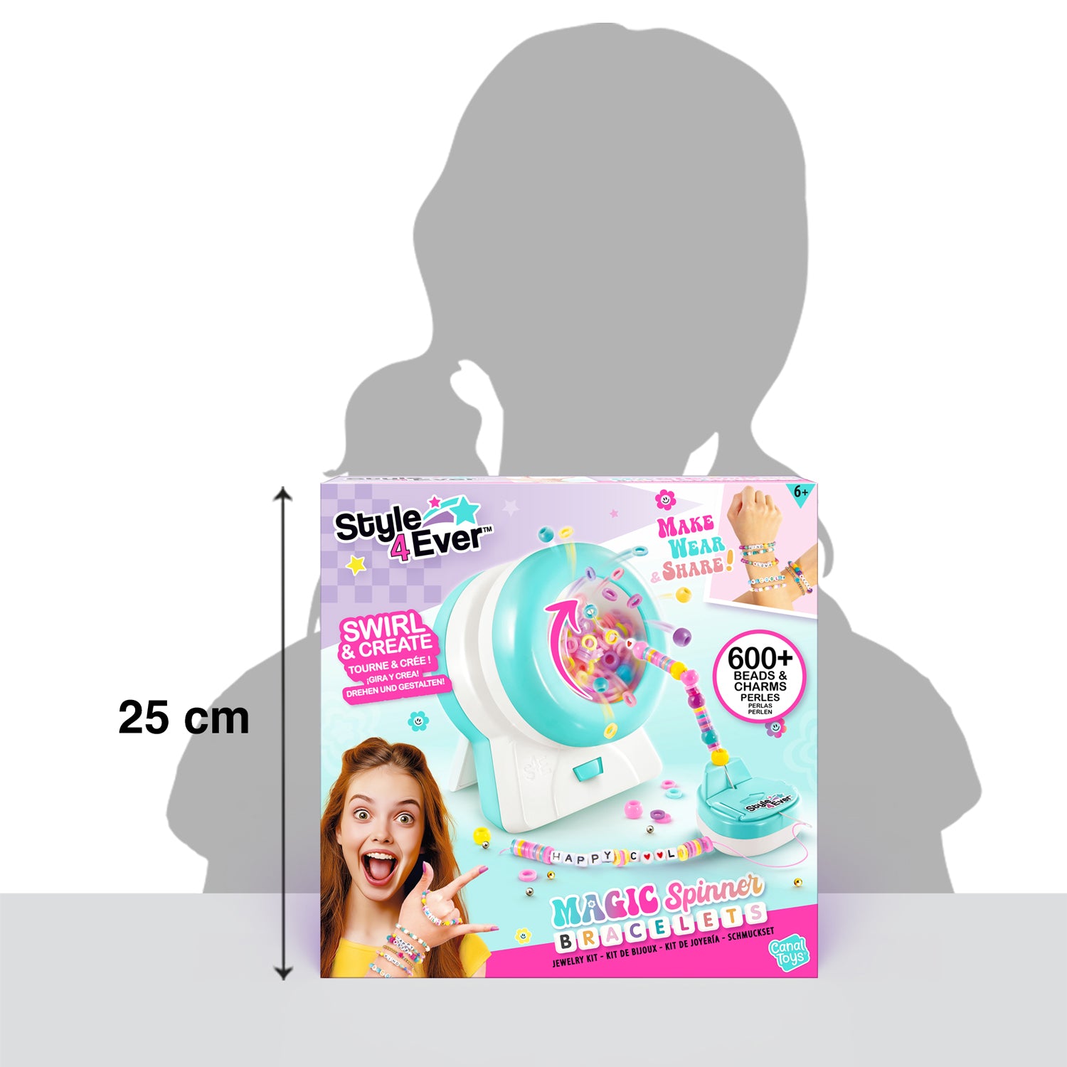 Canal Toys - Style 4 Ever: Magic Spinner Bracelets Set