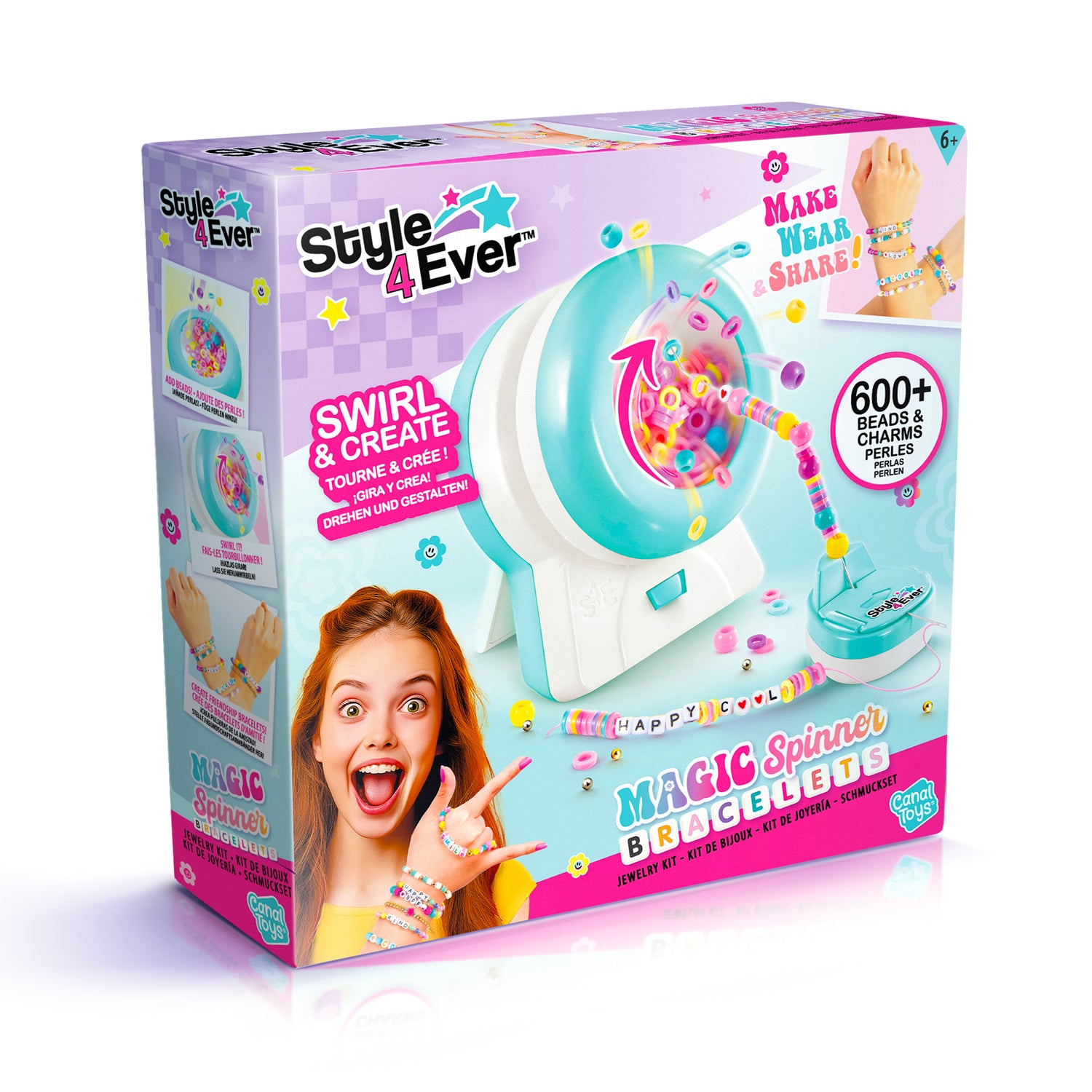 Canal Toys - Style 4 Ever: Magic Spinner Bracelets Set
