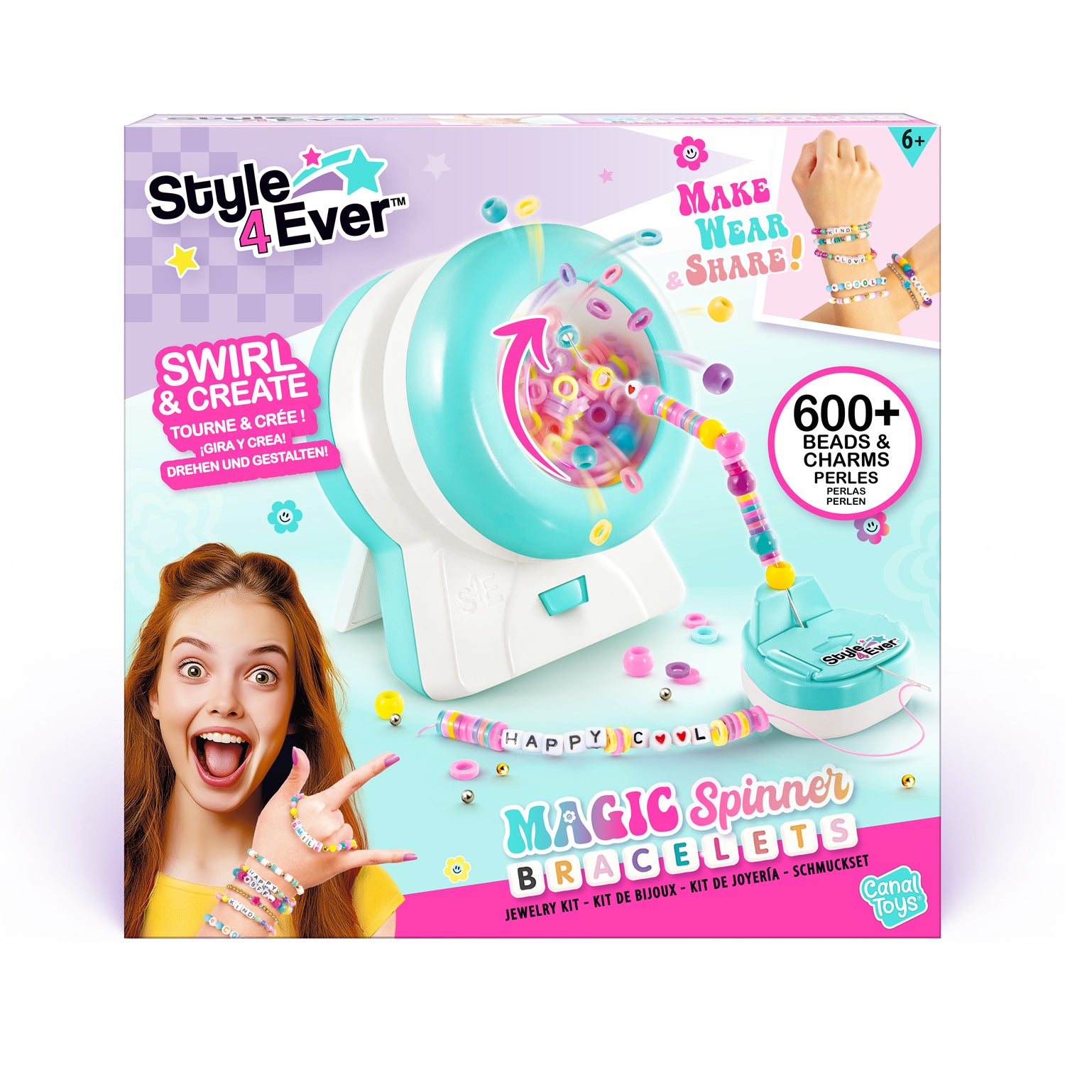 Canal Toys - Style 4 Ever: Magic Spinner Bracelets Set