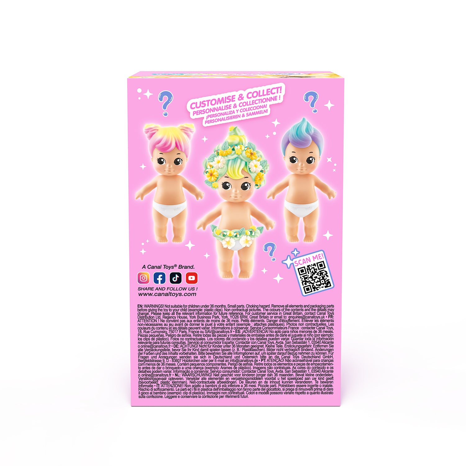 Canal Toys - DIY Sammelfigur Creamy Baby