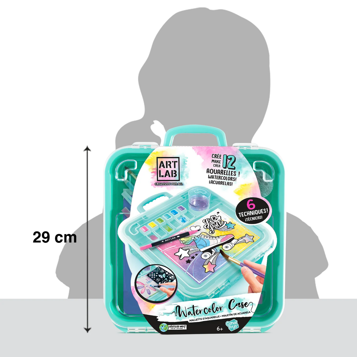 Canal Toys - ARTLAB:   Watercolour Art Case