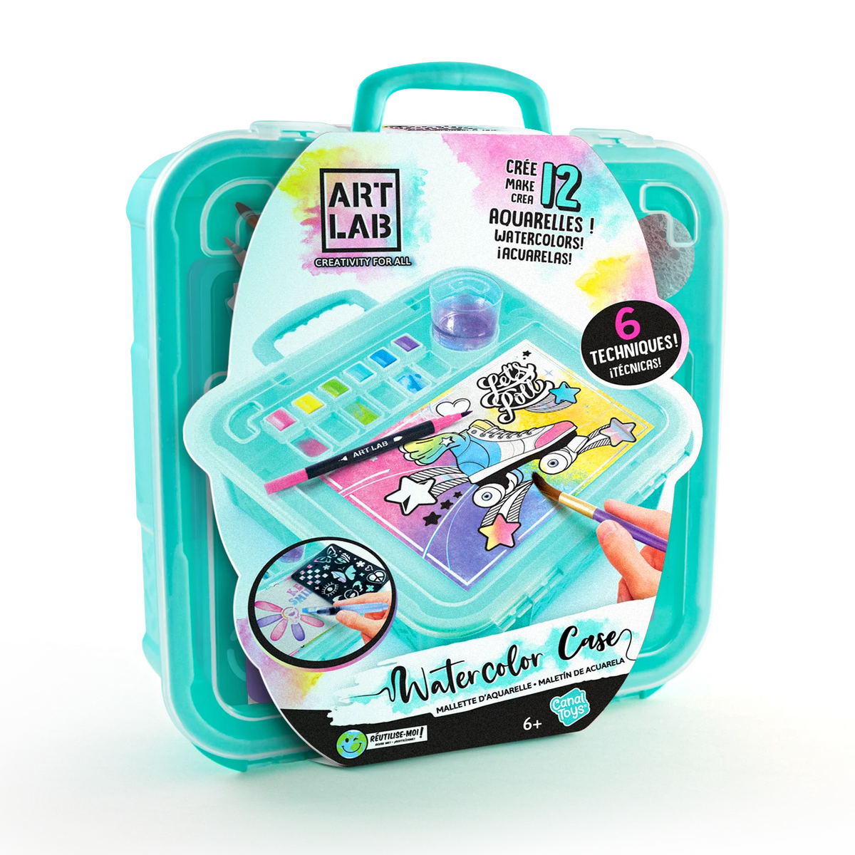 Canal Toys - ARTLAB:   Watercolour Art Case