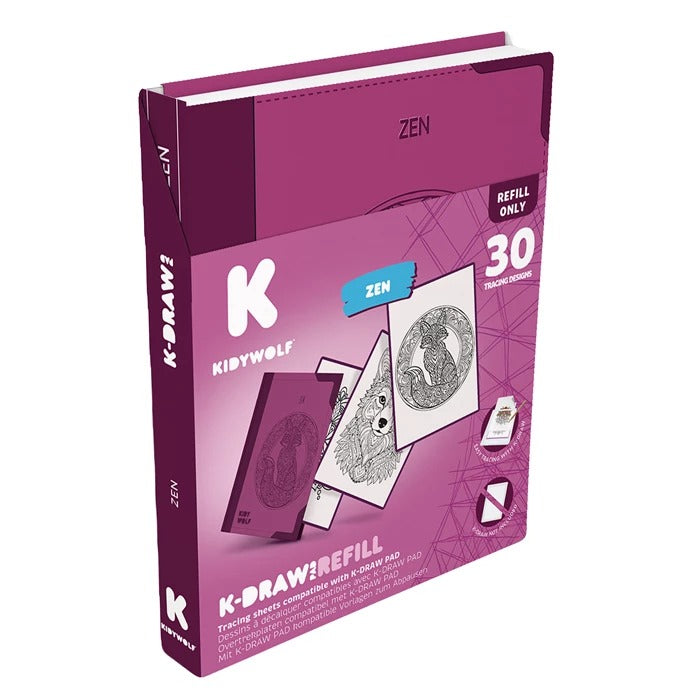 KIDYWOLF - Nachfüllpack Designtafel: Zen