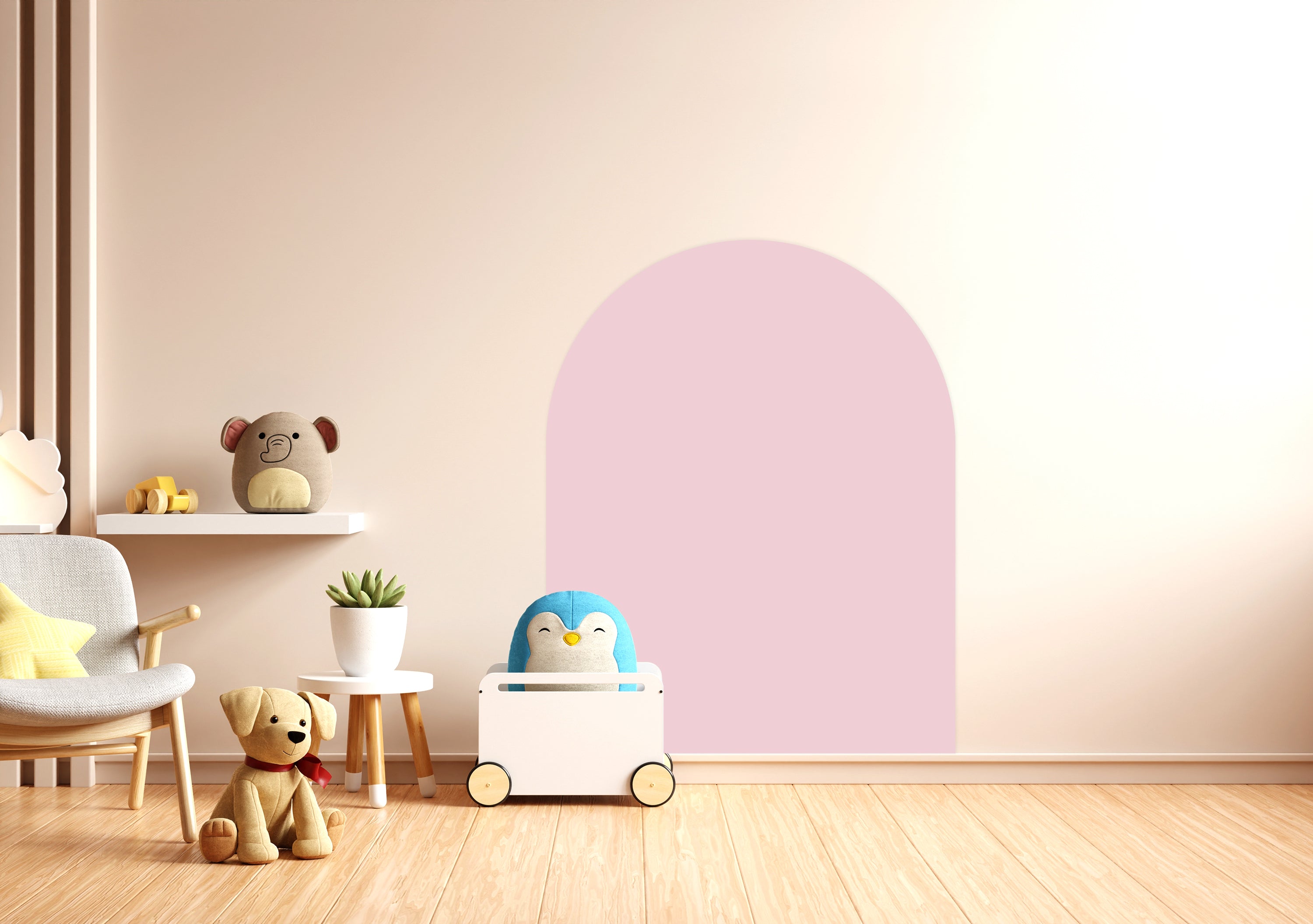 CleverClixx - Magnetischer Wandsticker Dream Pink