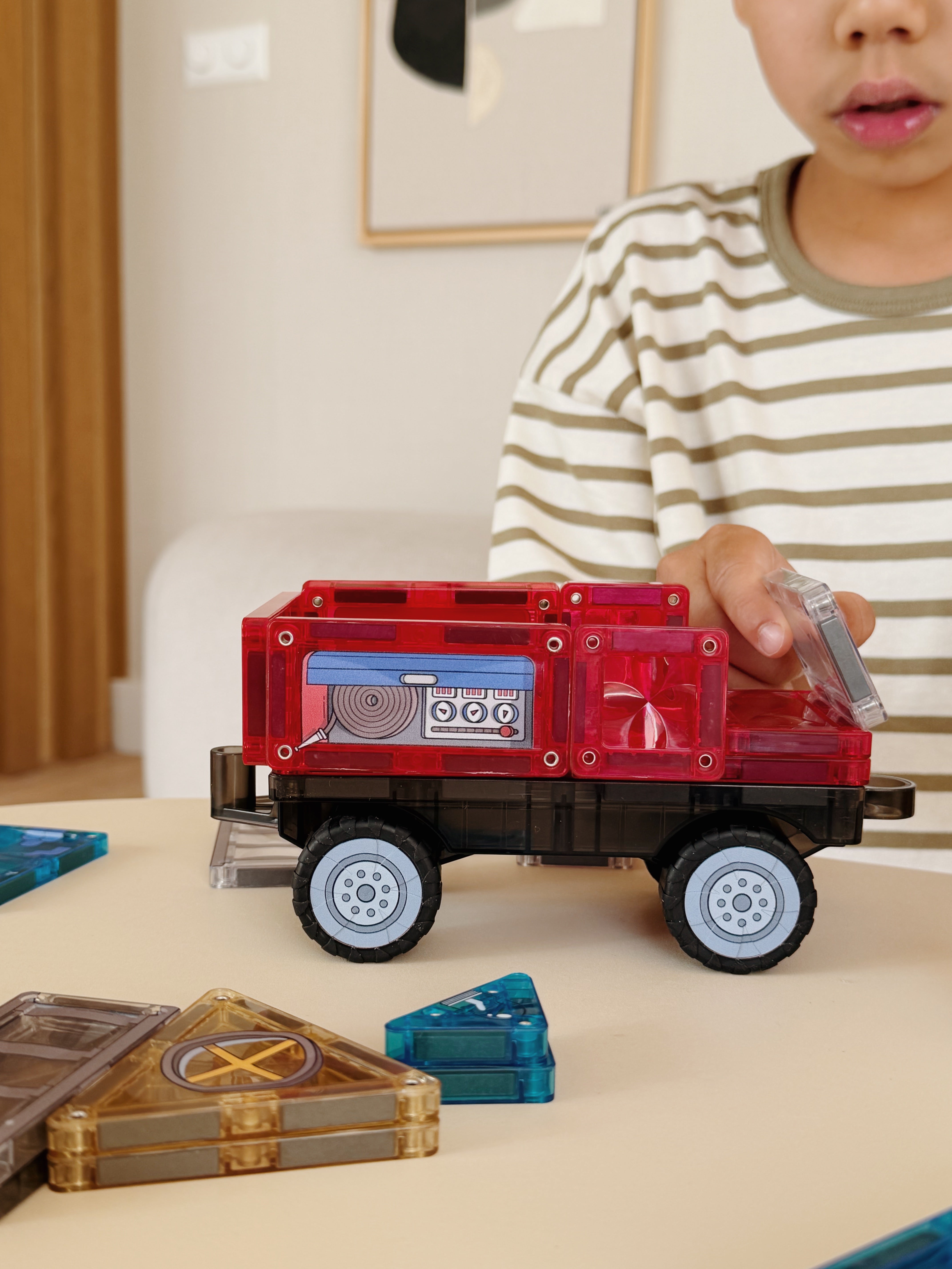 CleverClixx - Magnetbausteine Fire Rescue Pack
