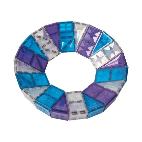 CleverClixx - Magnetbausteine Mega Ice Crystal Pack 180-tlg.
