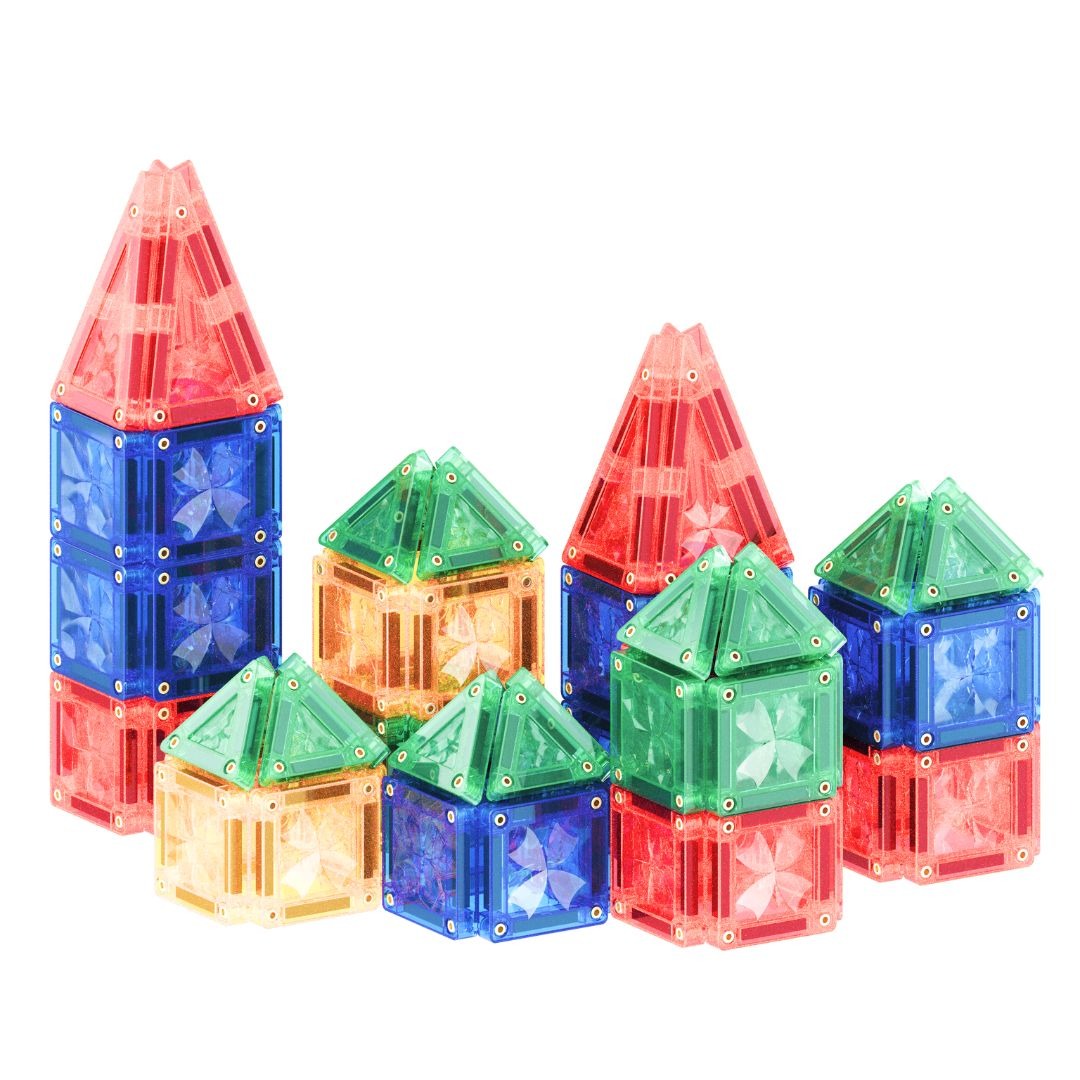 CleverClixx - Magnetbausteine Mini Pack Intense 28-tlg.