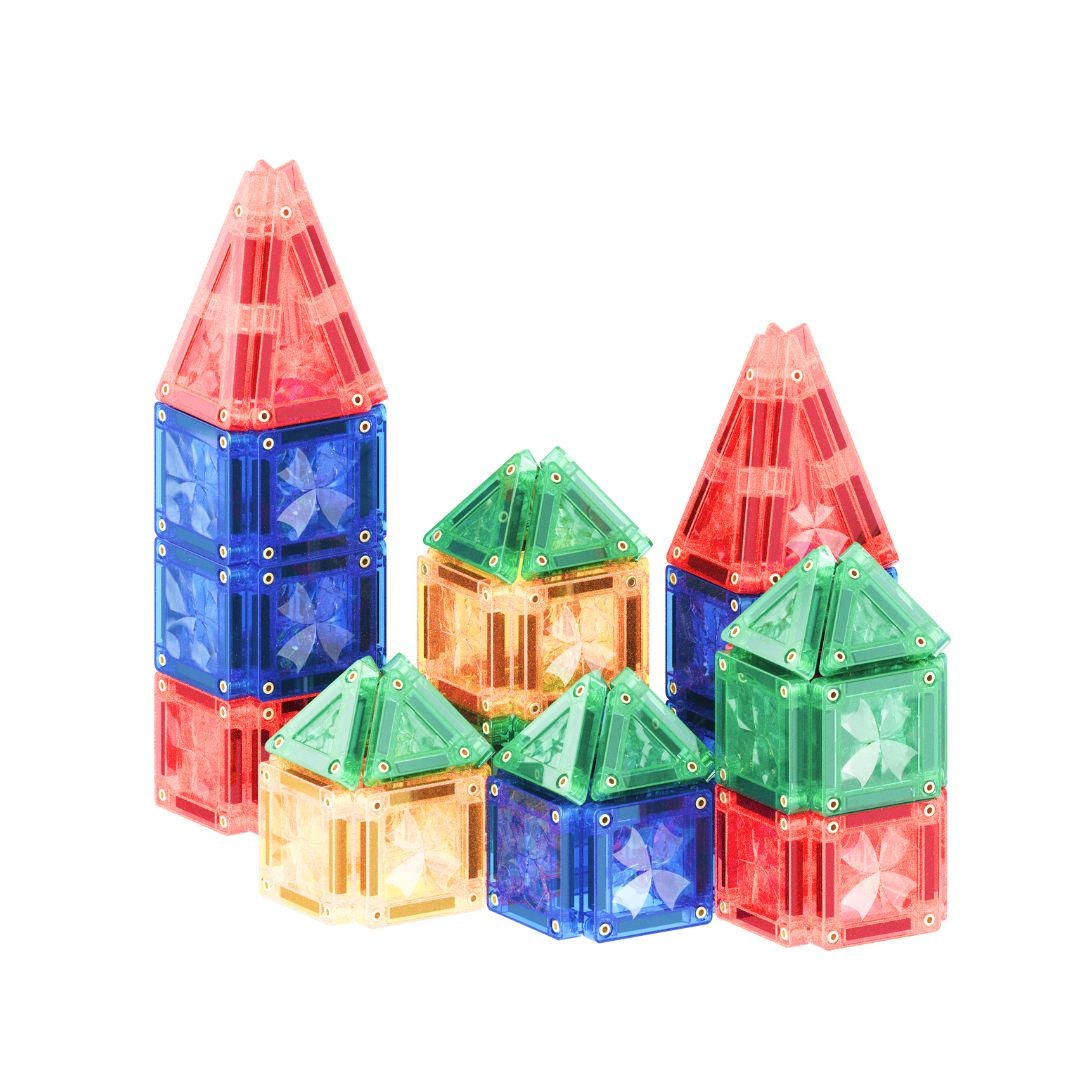CleverClixx - Magnetbausteine Mini Pack Intense 28-tlg.