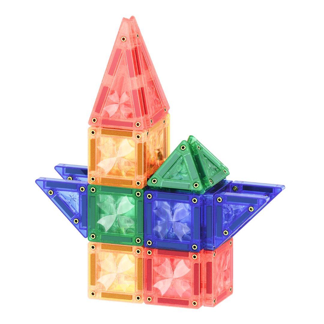CleverClixx - Magnetbausteine Mini Pack Intense 28-tlg.