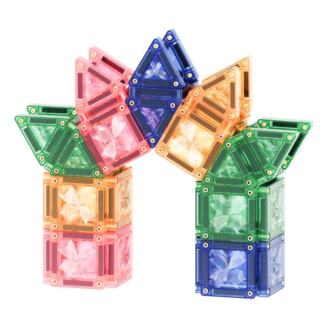 CleverClixx - Magnetbausteine Mini Pack Pastel 28-tlg.