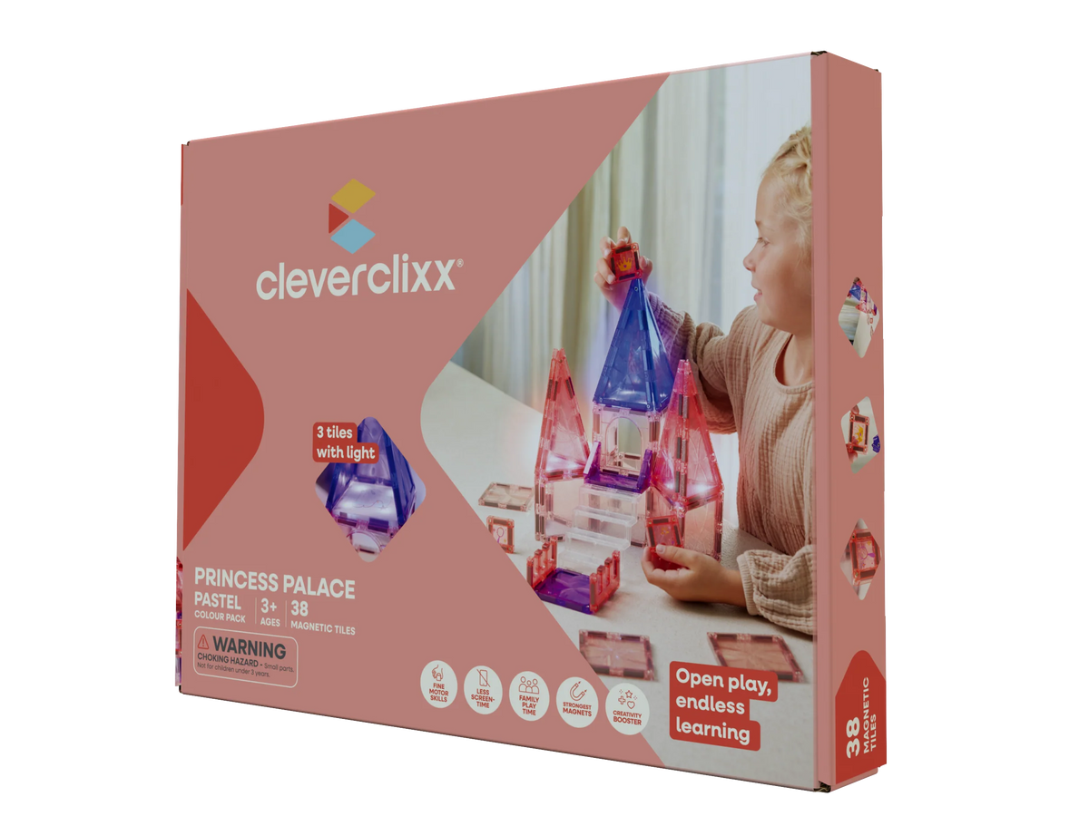 CleverClixx - Magnetbausteine Princess Palace Pack