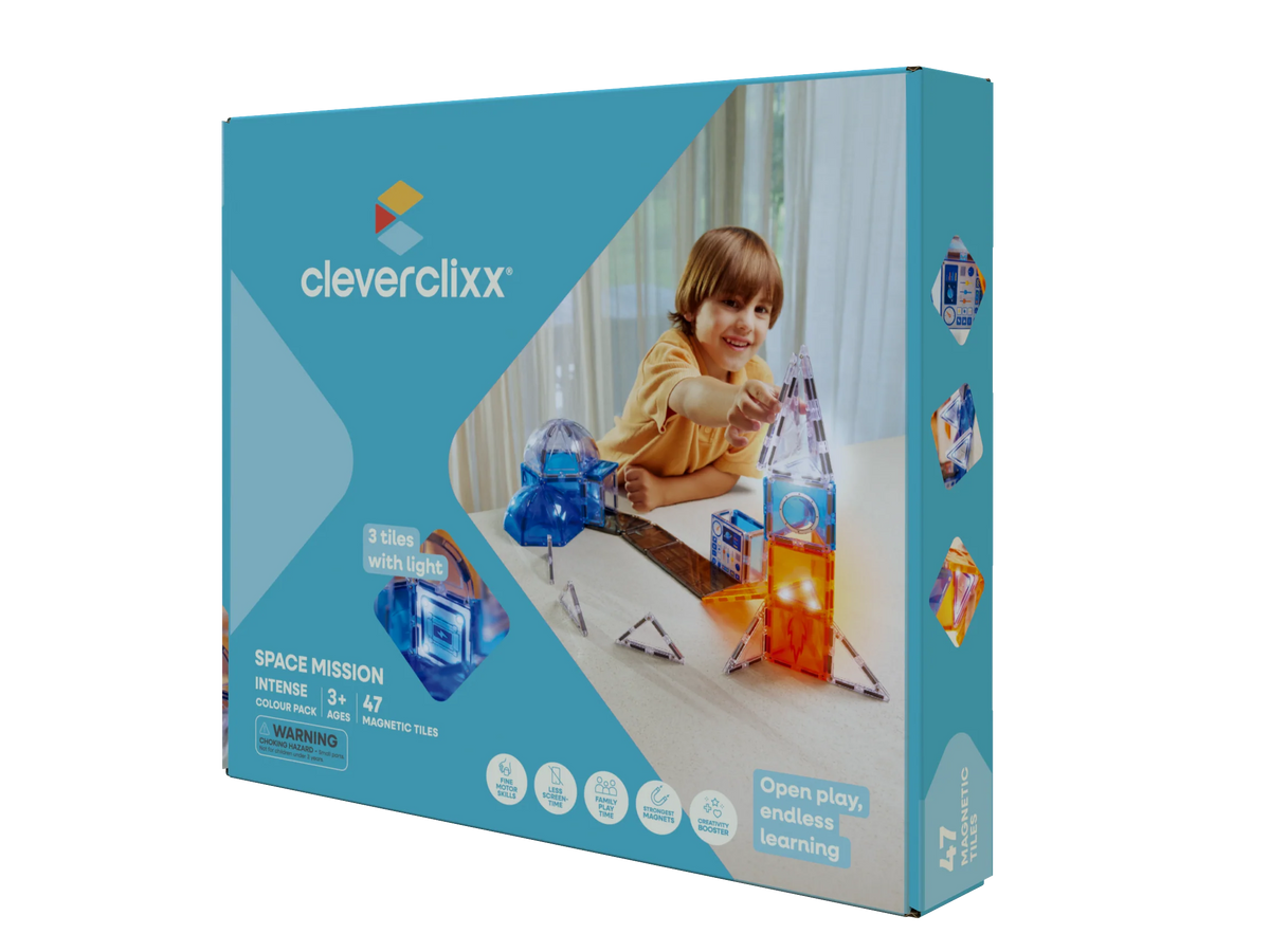 CleverClixx - Magnetbausteine Space Mission Pack
