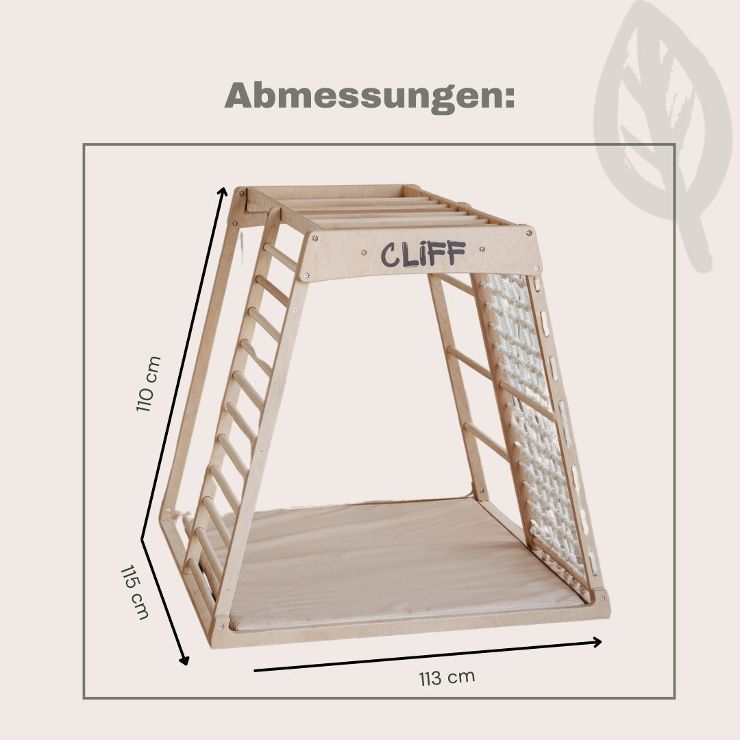 CLIFF - Klettergerüst CLIFF PRO White Edition