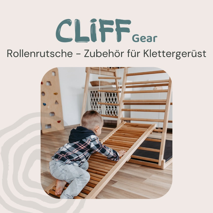 CLIFF - Rollenrutsche für Klettergerüst