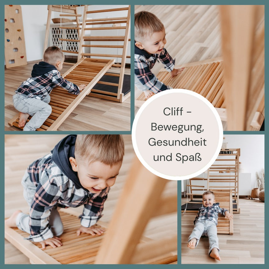 CLIFF - Rollenrutsche für Klettergerüst