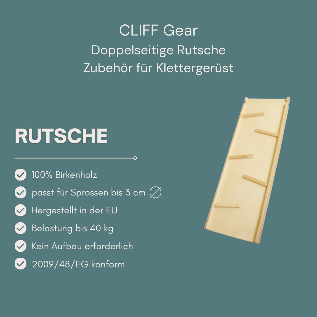 CLIFF - Rutschrampe für Klettergerüst