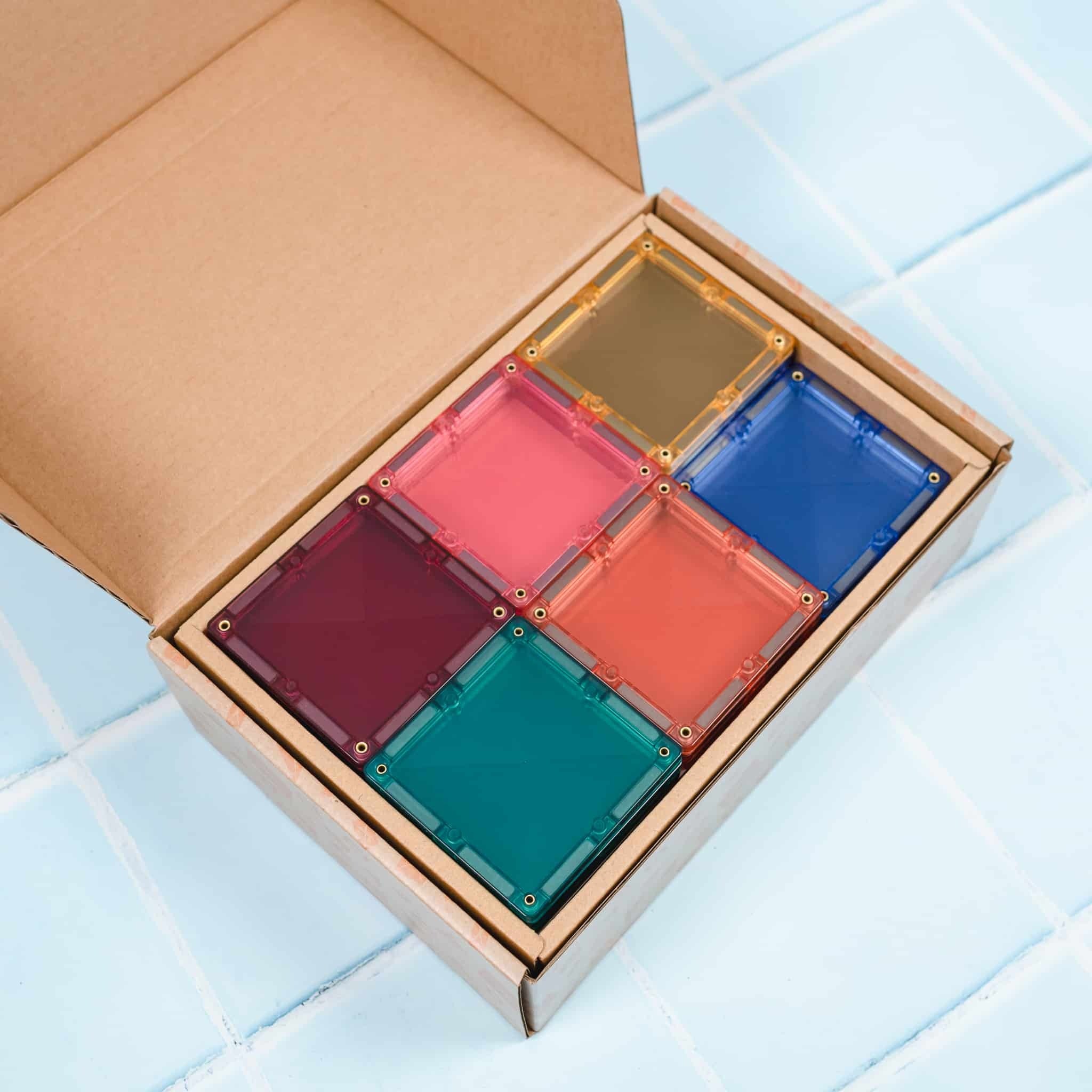 connetix - Magnetbausteine Pastel Square Pack 40-tlg.