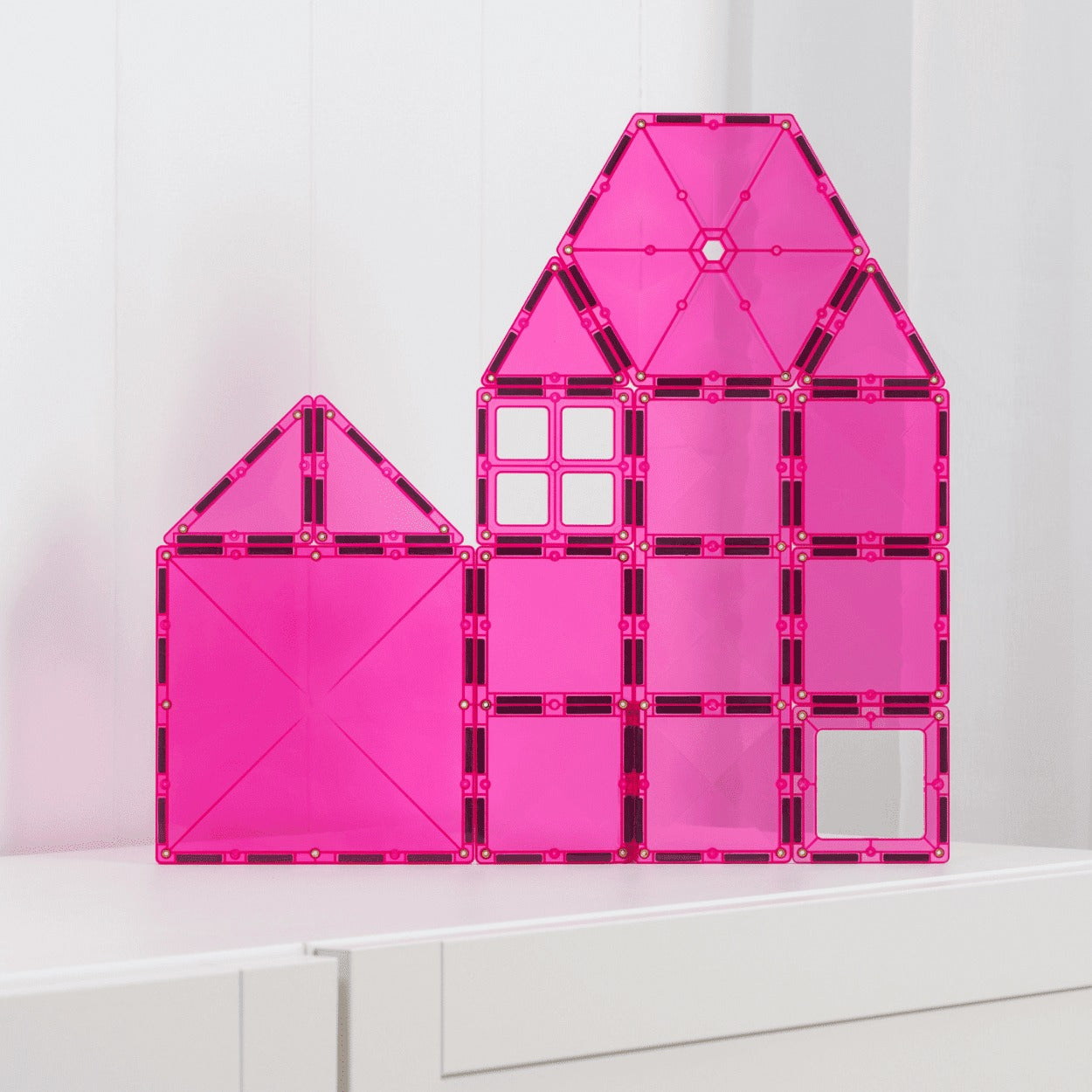 connetix - Magnetbausteine Charity Pack 20-tlg. Pink