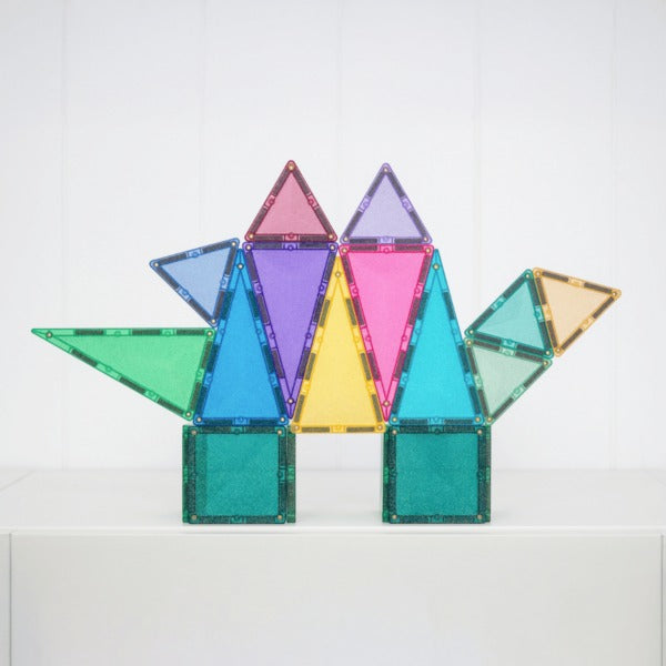 connetix - Magnetbausteine Glitter Castle Pack 48-tlg.