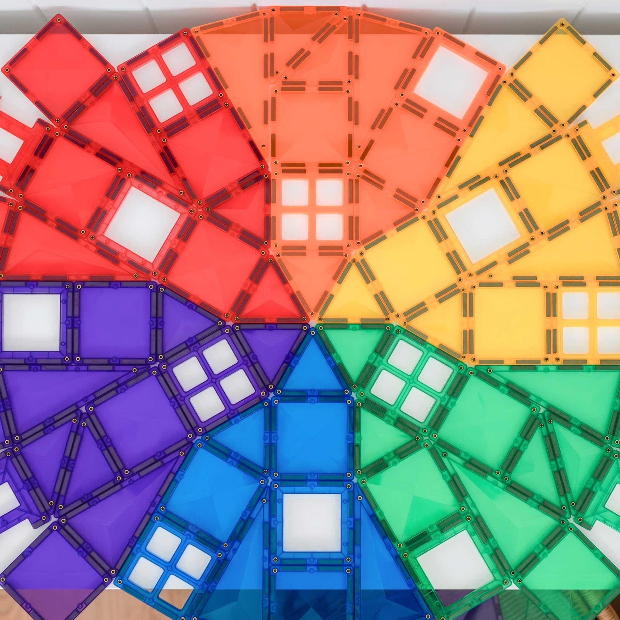 connetix - Magnetbausteine Rainbow Creative Pack 102-tlg.