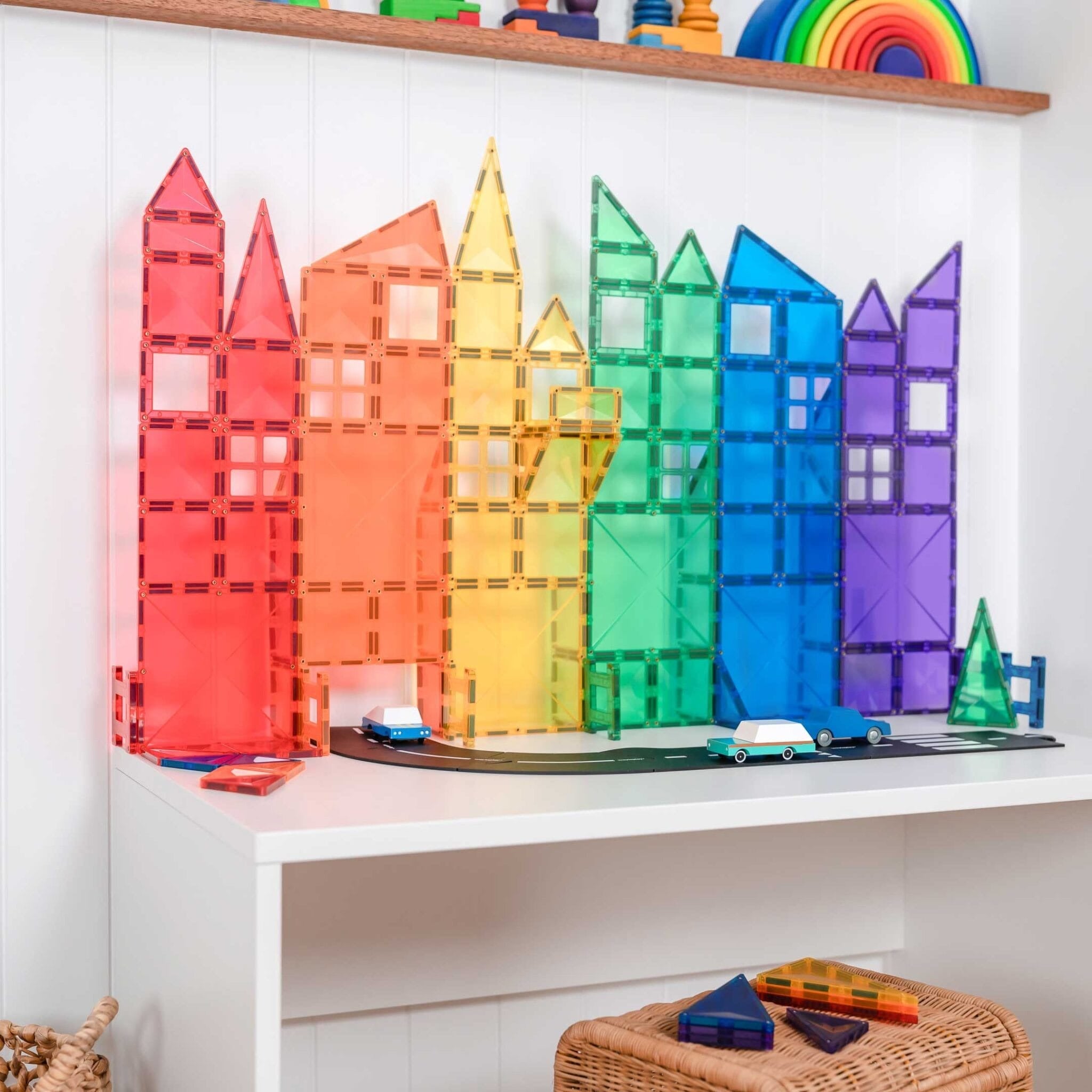 connetix - Magnetbausteine Rainbow Creative Pack 102-tlg.