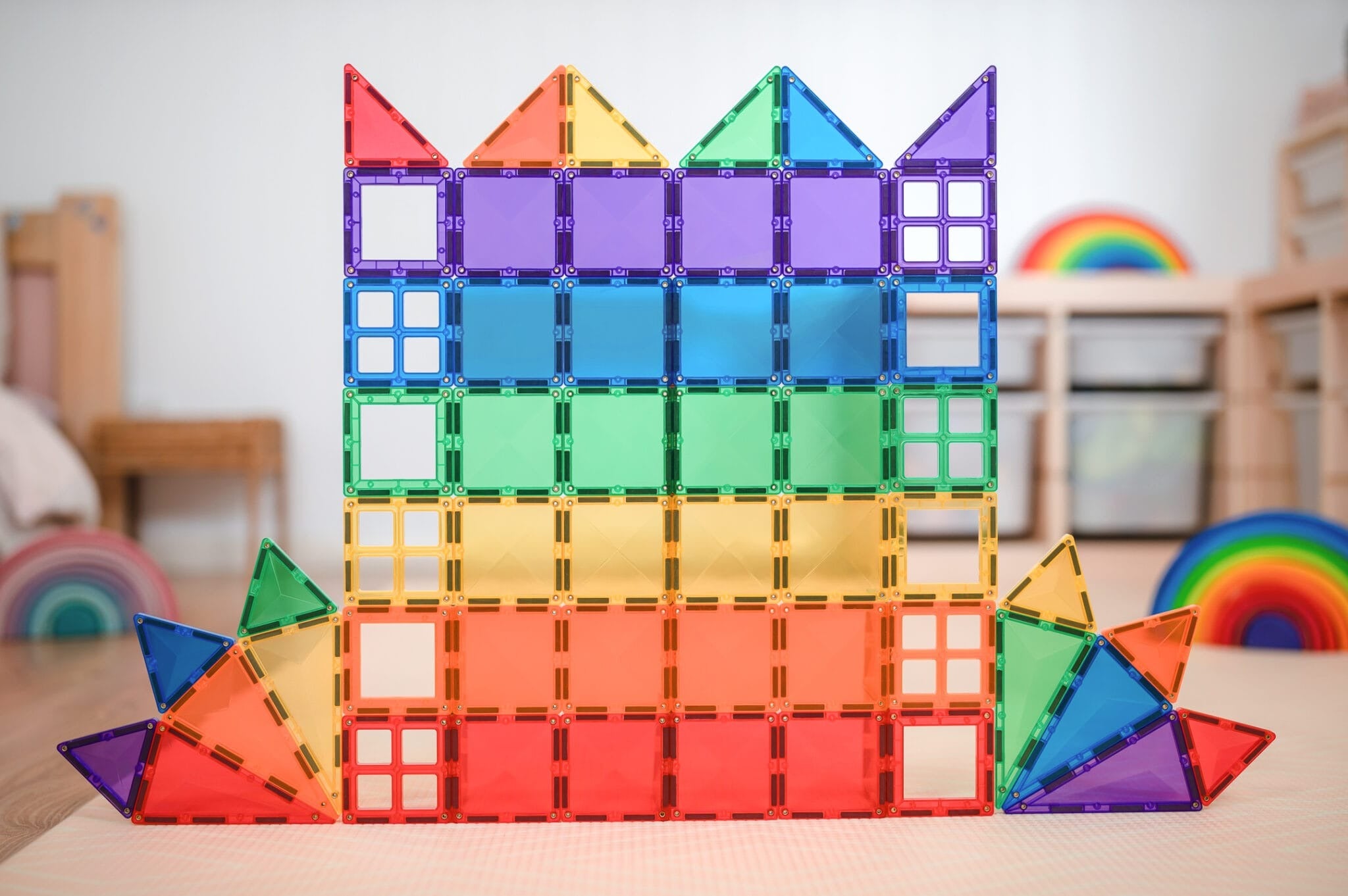 connetix - Magnetbausteine Rainbow Starter Pack 60-tlg.