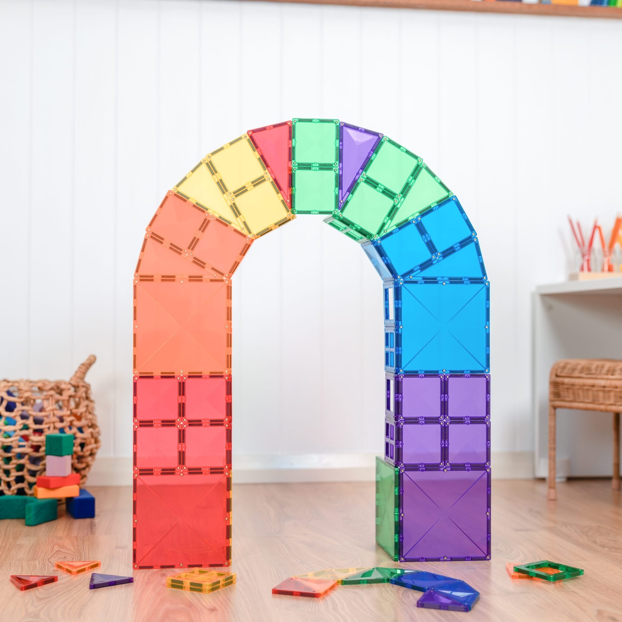 connetix - Magnetbausteine Rainbow Starter Pack 60-tlg.