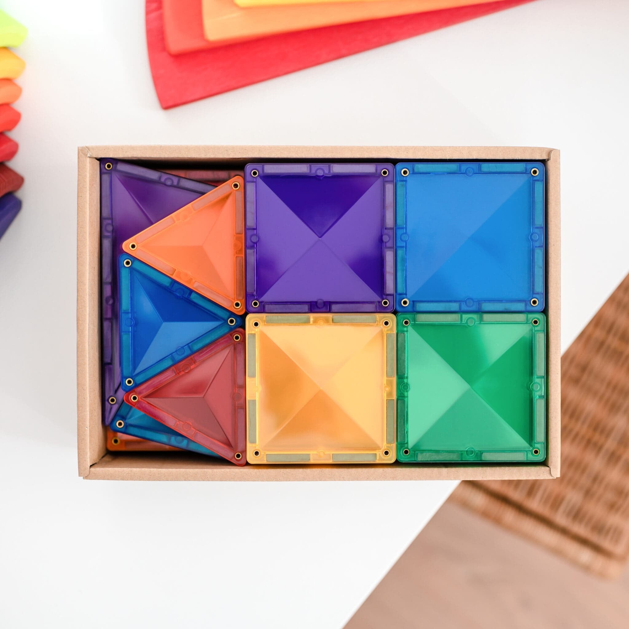 connetix - Magnetbausteine Rainbow Starter Pack 60-tlg.