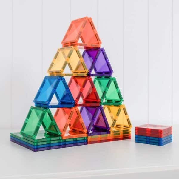 connetix - Magnetbausteine Rainbow Square Pack 42-tlg.