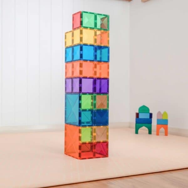 connetix - Magnetbausteine Rainbow Square Pack 42-tlg.
