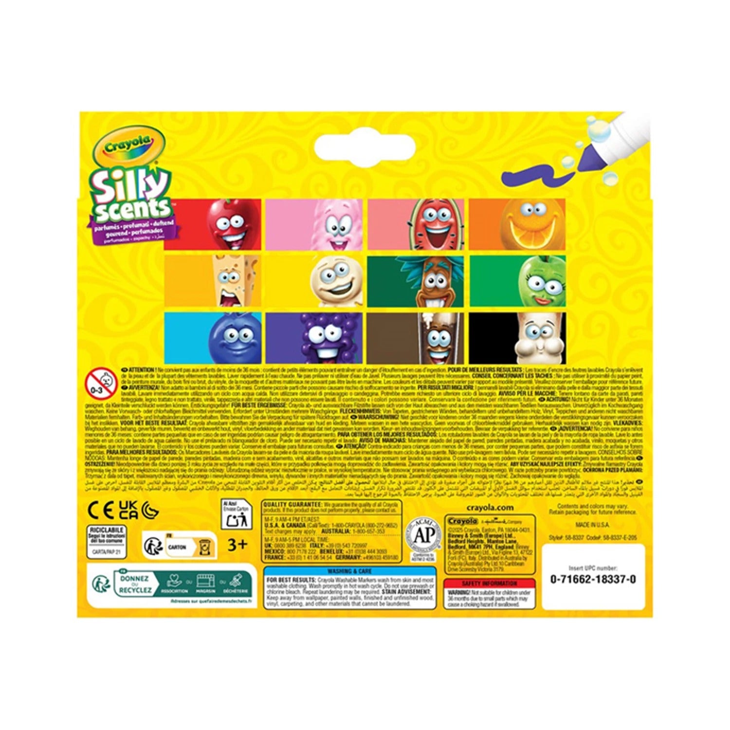 Crayola - Filzstifte duftend 12 St.
