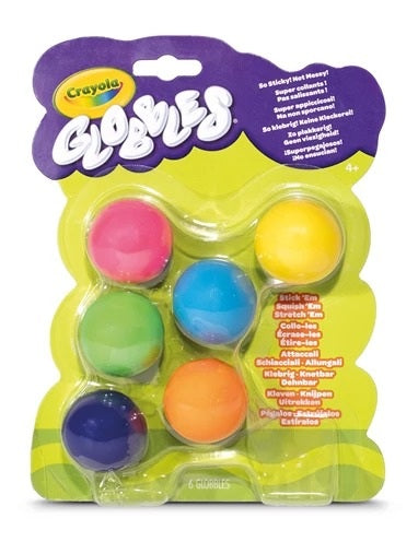 Crayola - Globbes Anti-Stress-Bälle 6er-Set