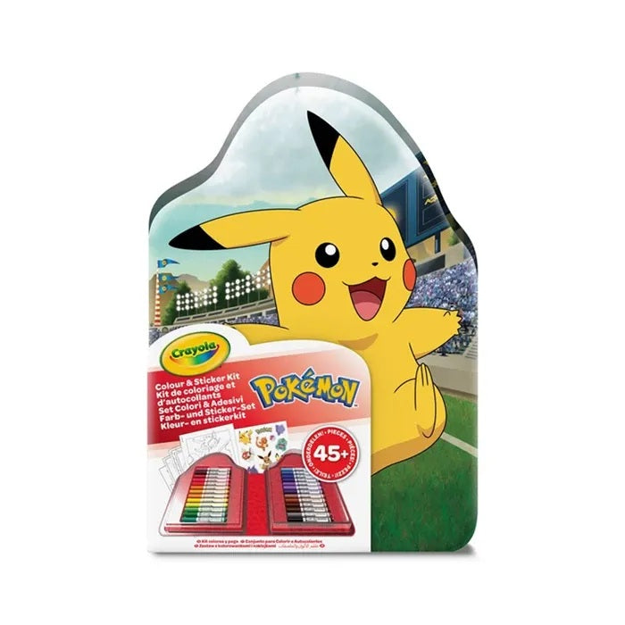 Crayola - Farb- und Sticker Set Pokémon