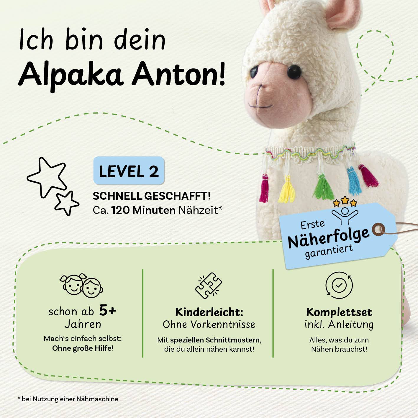 CUCI CUCI - Nähset DIY Alpaka
