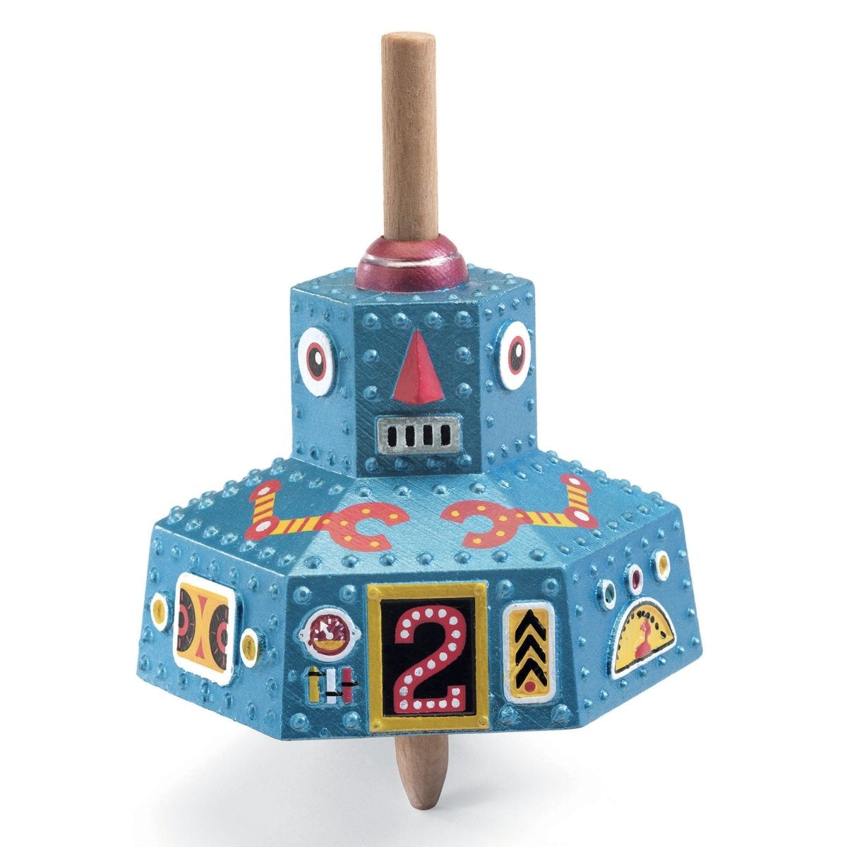 Djeco - Kreisel Roboter