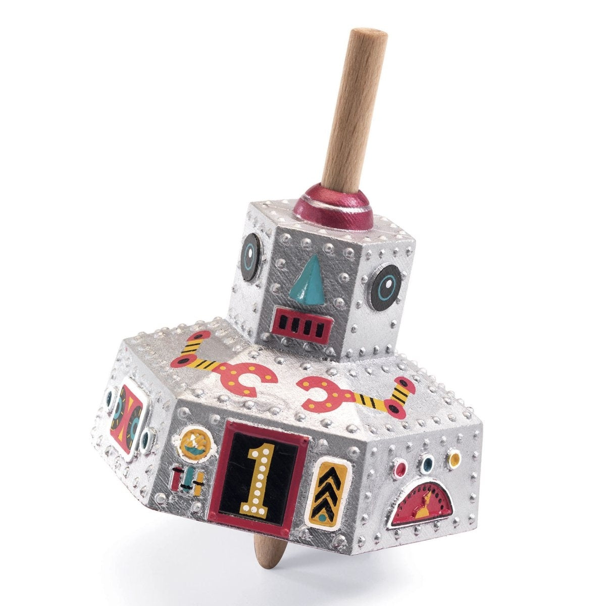 Djeco - Kreisel Roboter
