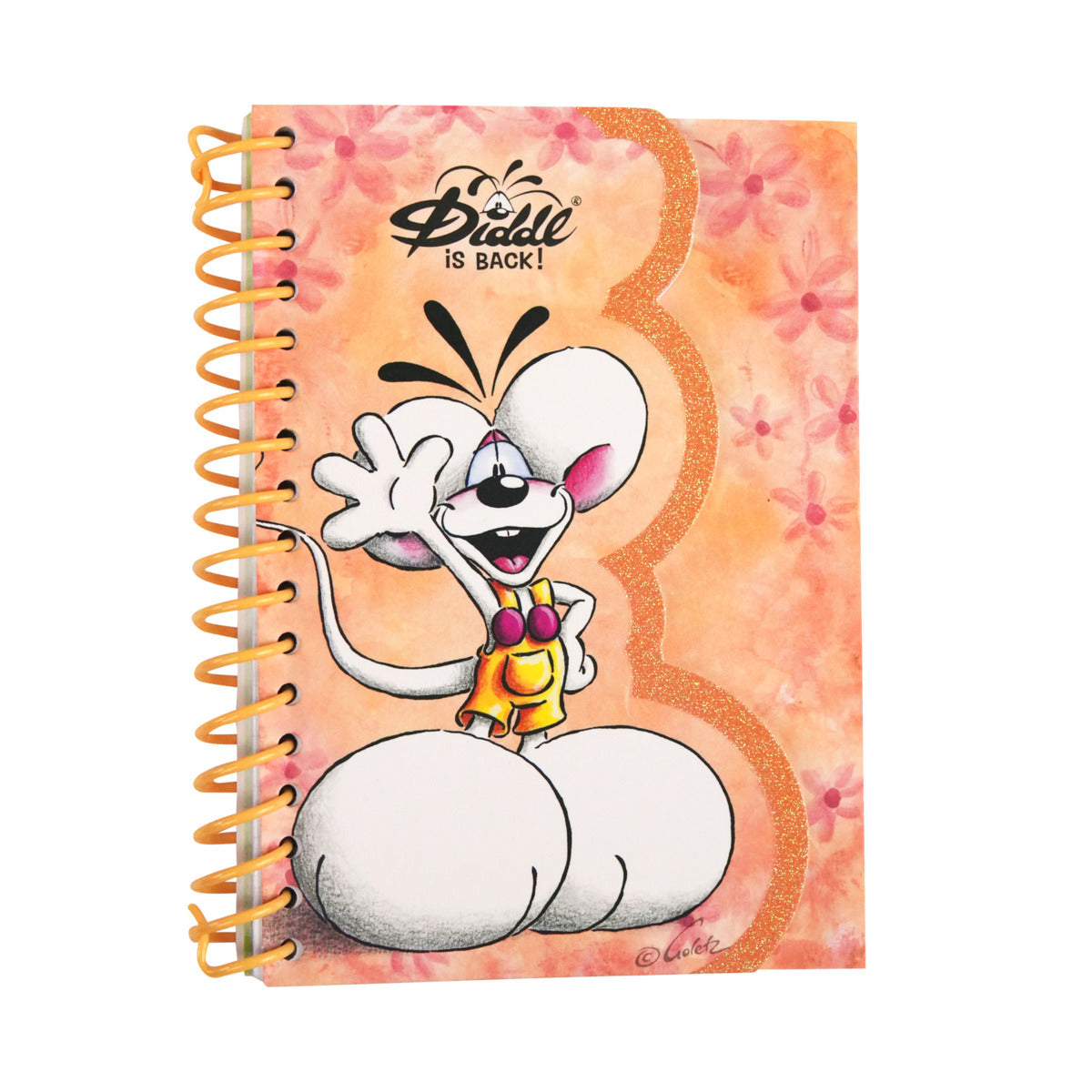 Diddl - Notizbuch Diddl orange DIN A6