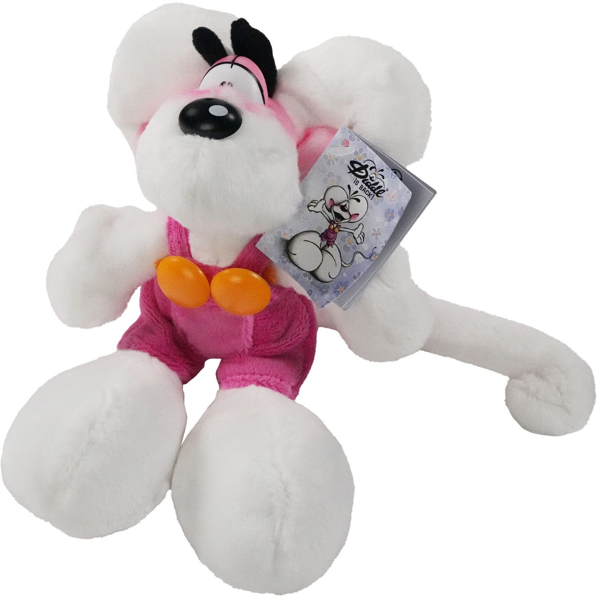 Diddl - Plüschtier Latzhose Rosa 20cm