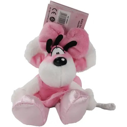 Diddl - Schlüsselanhänger Diddlina Rosa