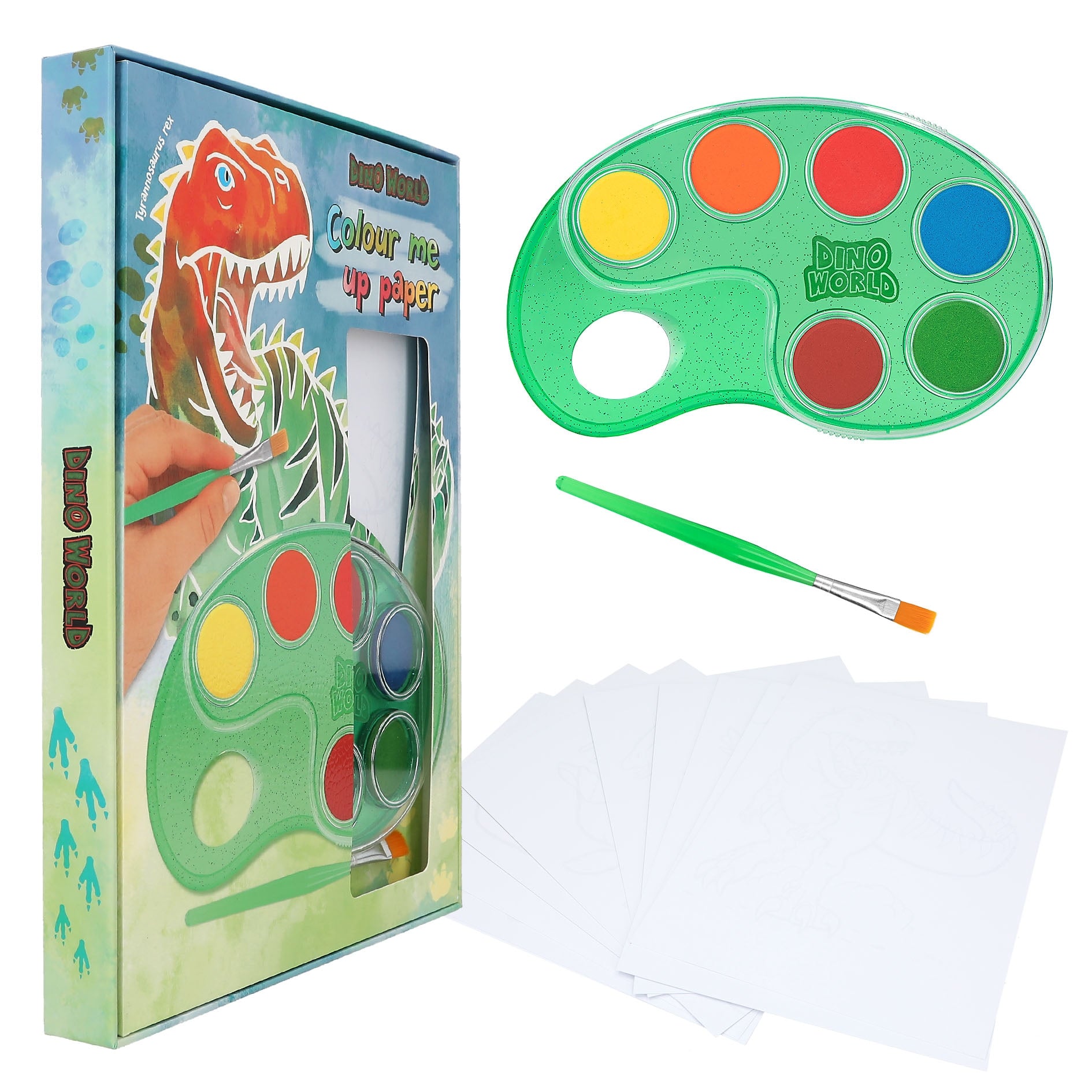 DINO WORLD - Colour Me Up Paper