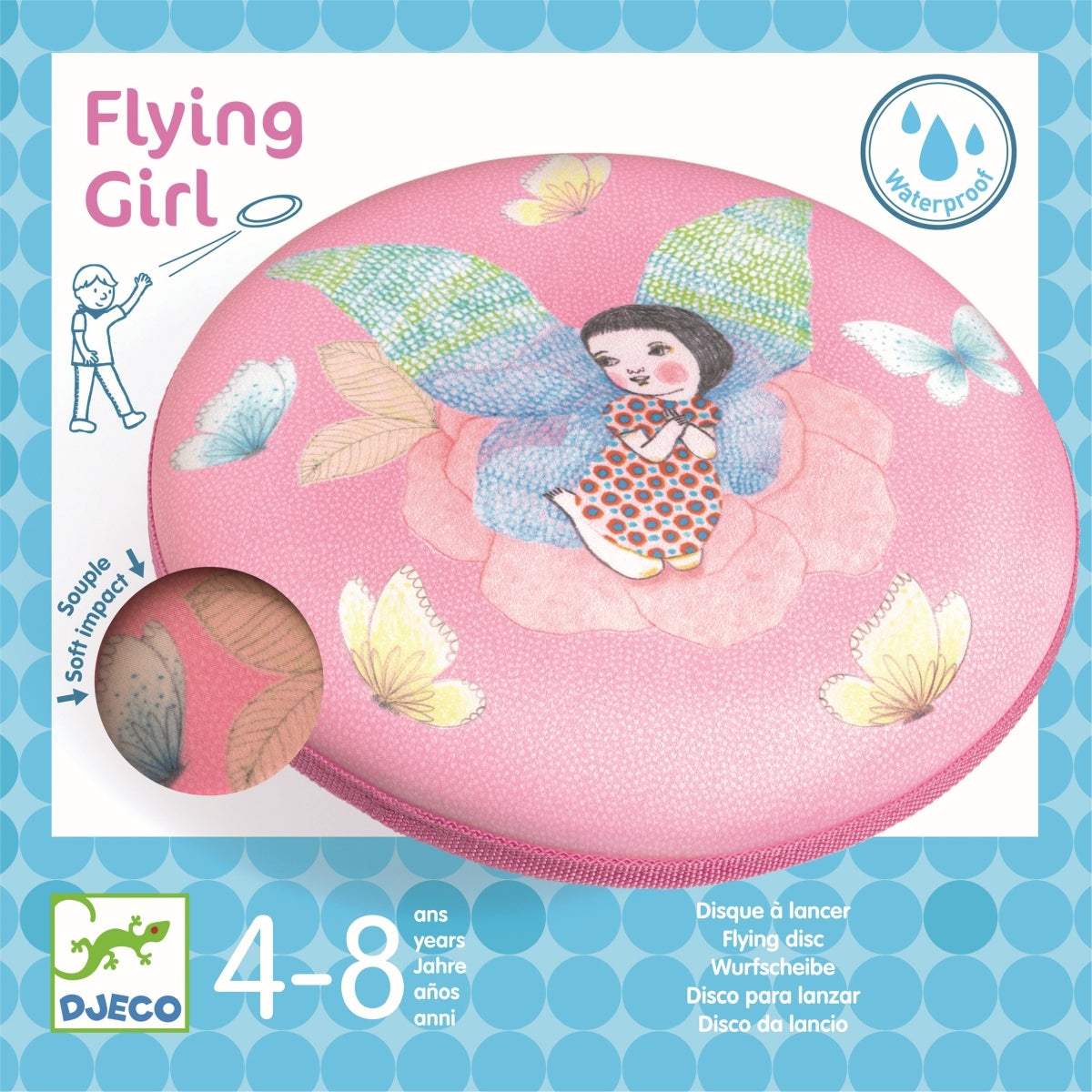 Djeco - Wurfscheibe: Flying Girl