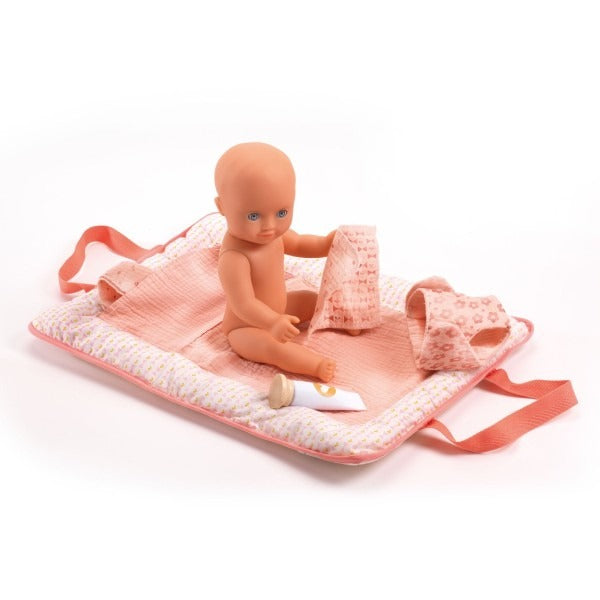 Djeco - Puppenwickeltasche Pink Peak