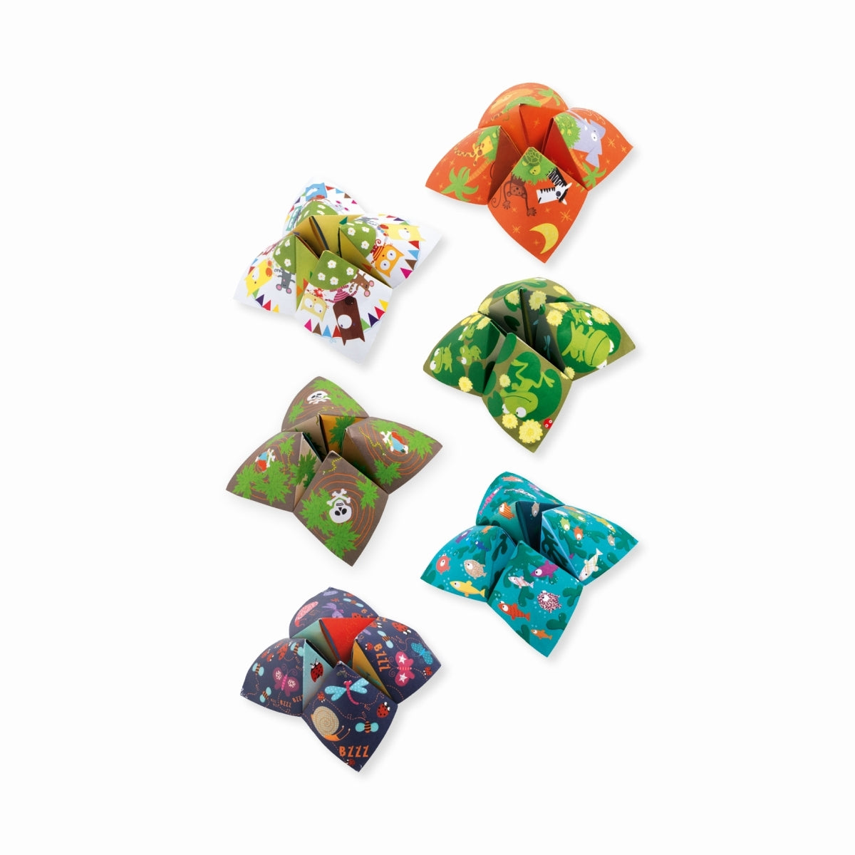 Djeco - Origami: Himmel und Hölle Tiere