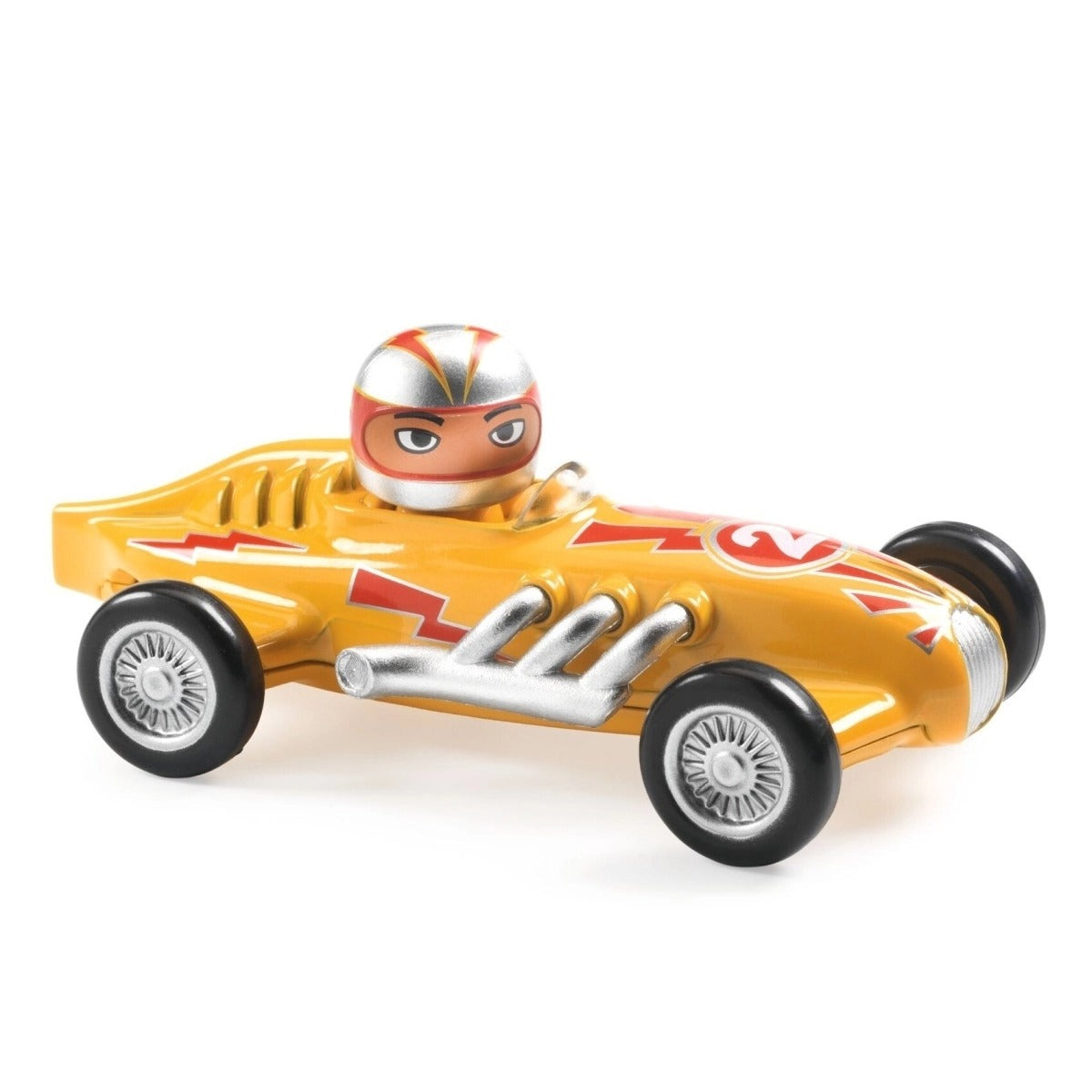 Djeco - Crazy Motors: Gelber Flitzer