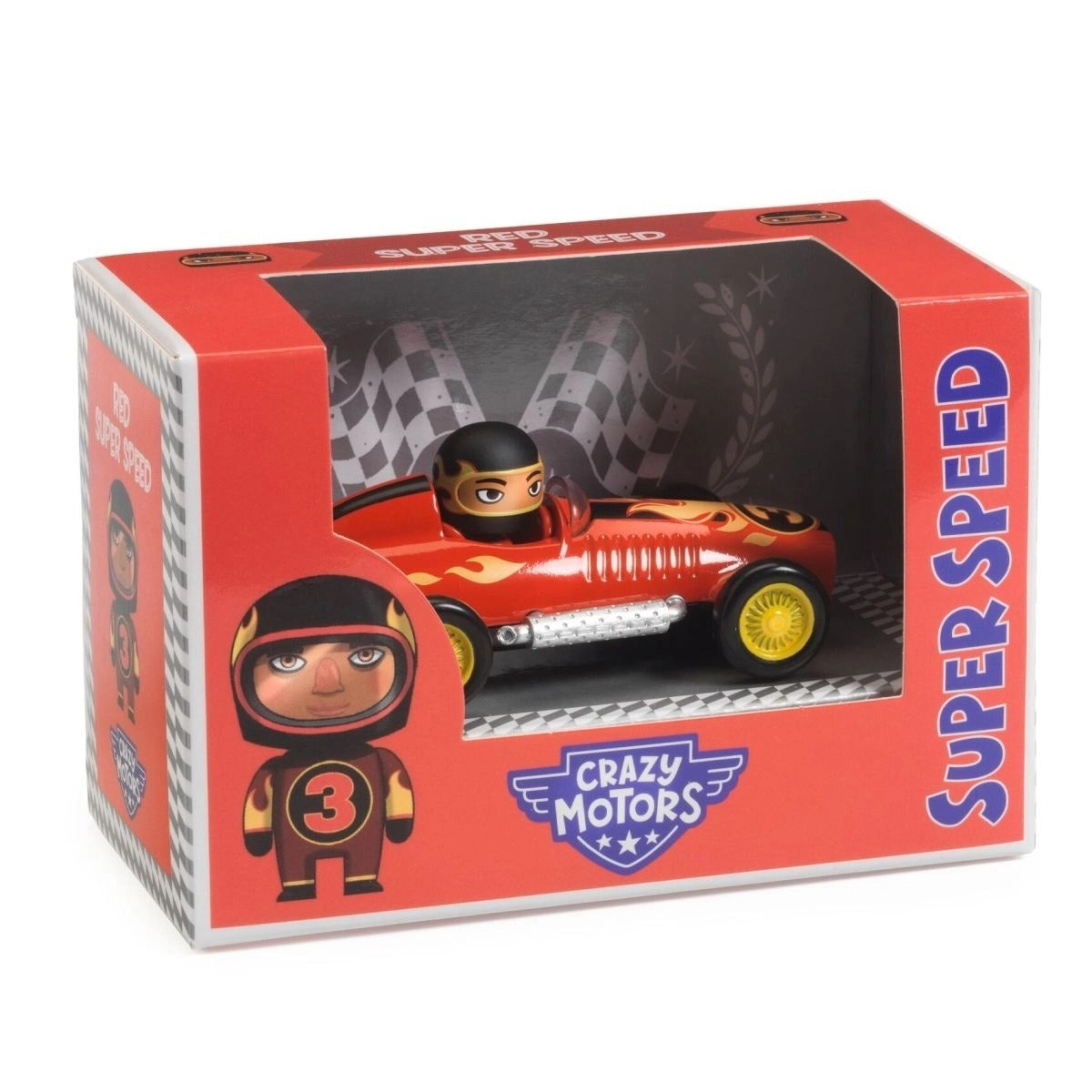 Djeco - Crazy Motors: Roter Flitzer