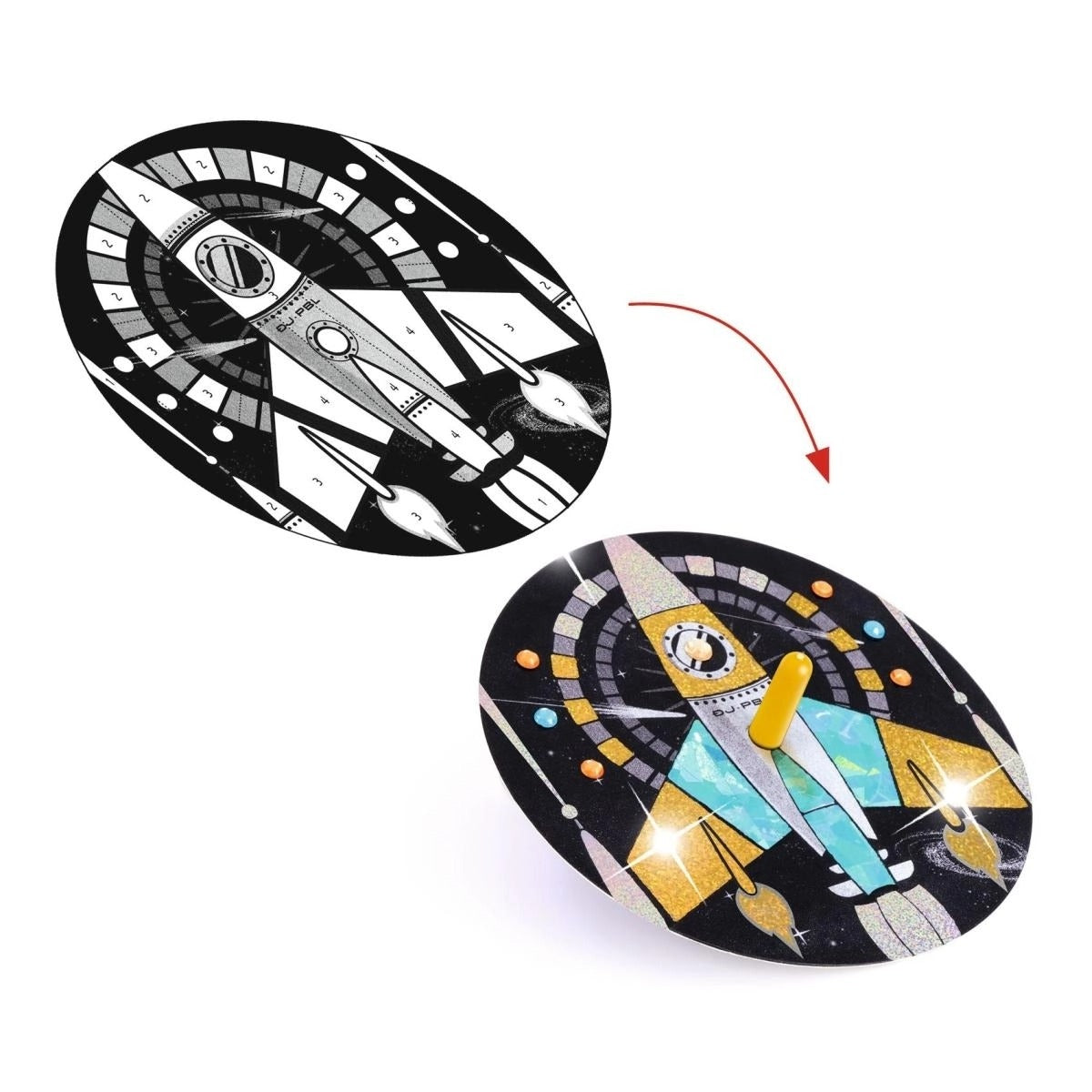 Djeco - DIY: Kreisel Hypno Cosmos