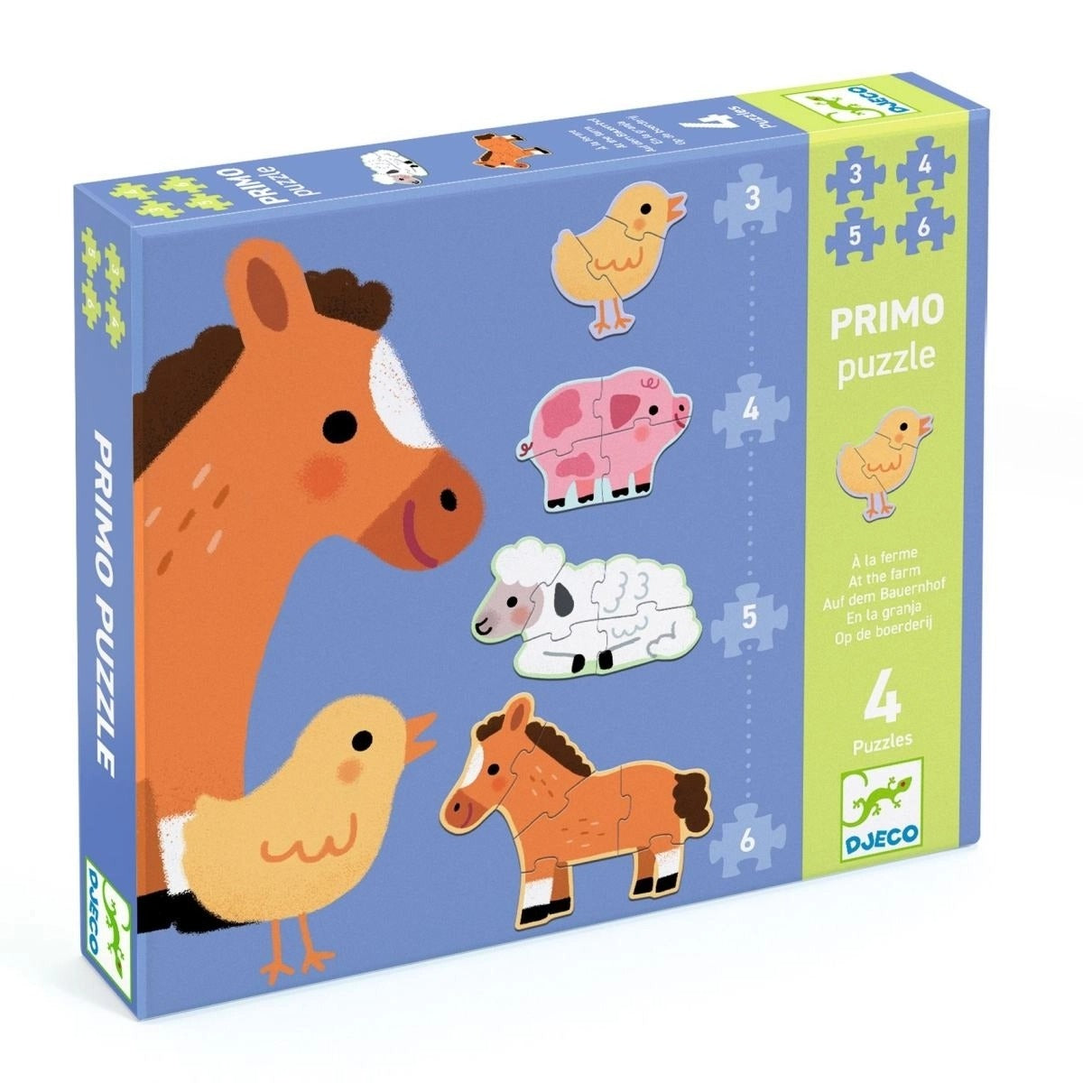 Djeco - Erste Puzzle: Bauernhof