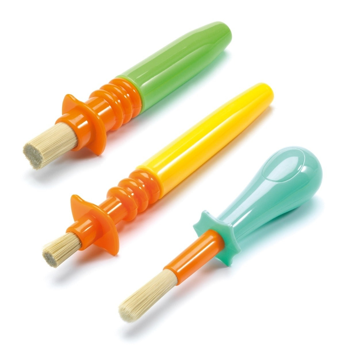 Djeco - Farben: 3 clevere Pinsel