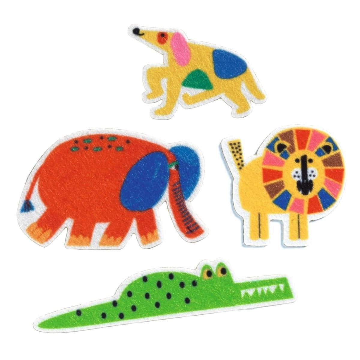 Djeco - Filzsticker Tiere